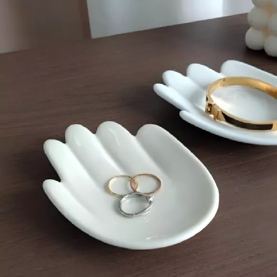 Kerámia speciális alakú ékszer tálca