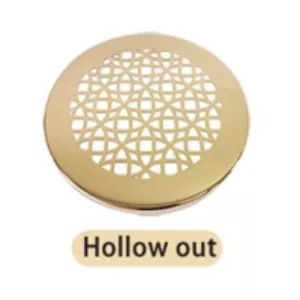 Üreges ón gyertya edény fedél