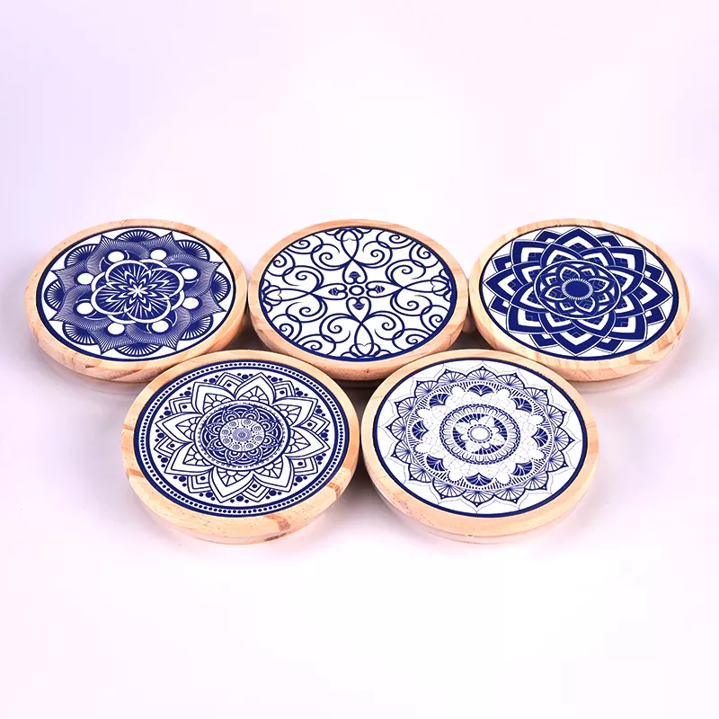 Személyre szabott minta nyomtatása fa fedél