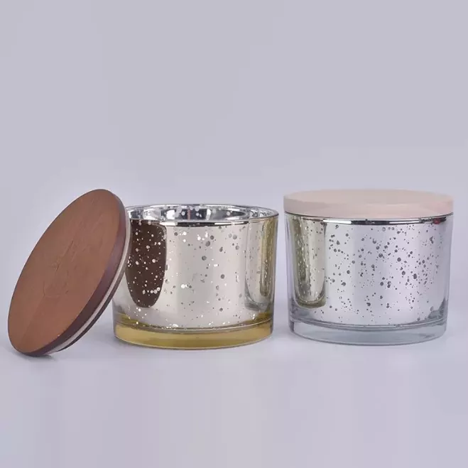 Kerek üveg gyertyatartó Kerek üveg gyertyatartó